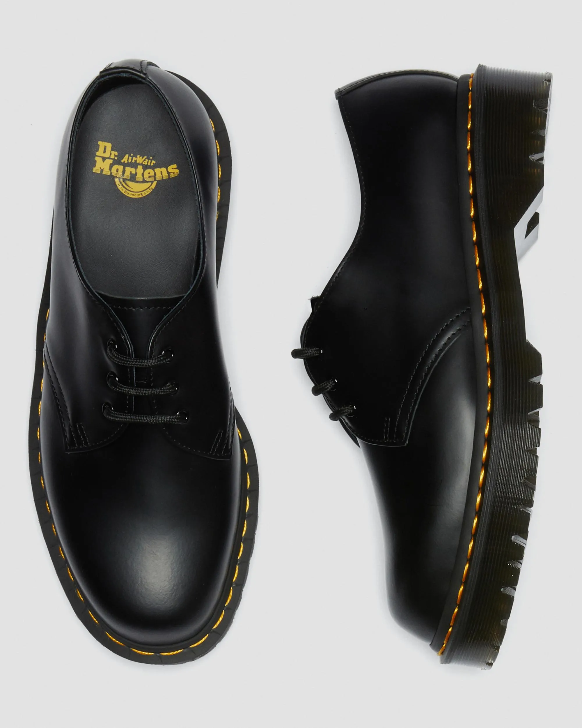 1461 Bex Smooth Leather Oxford Platform Shoes