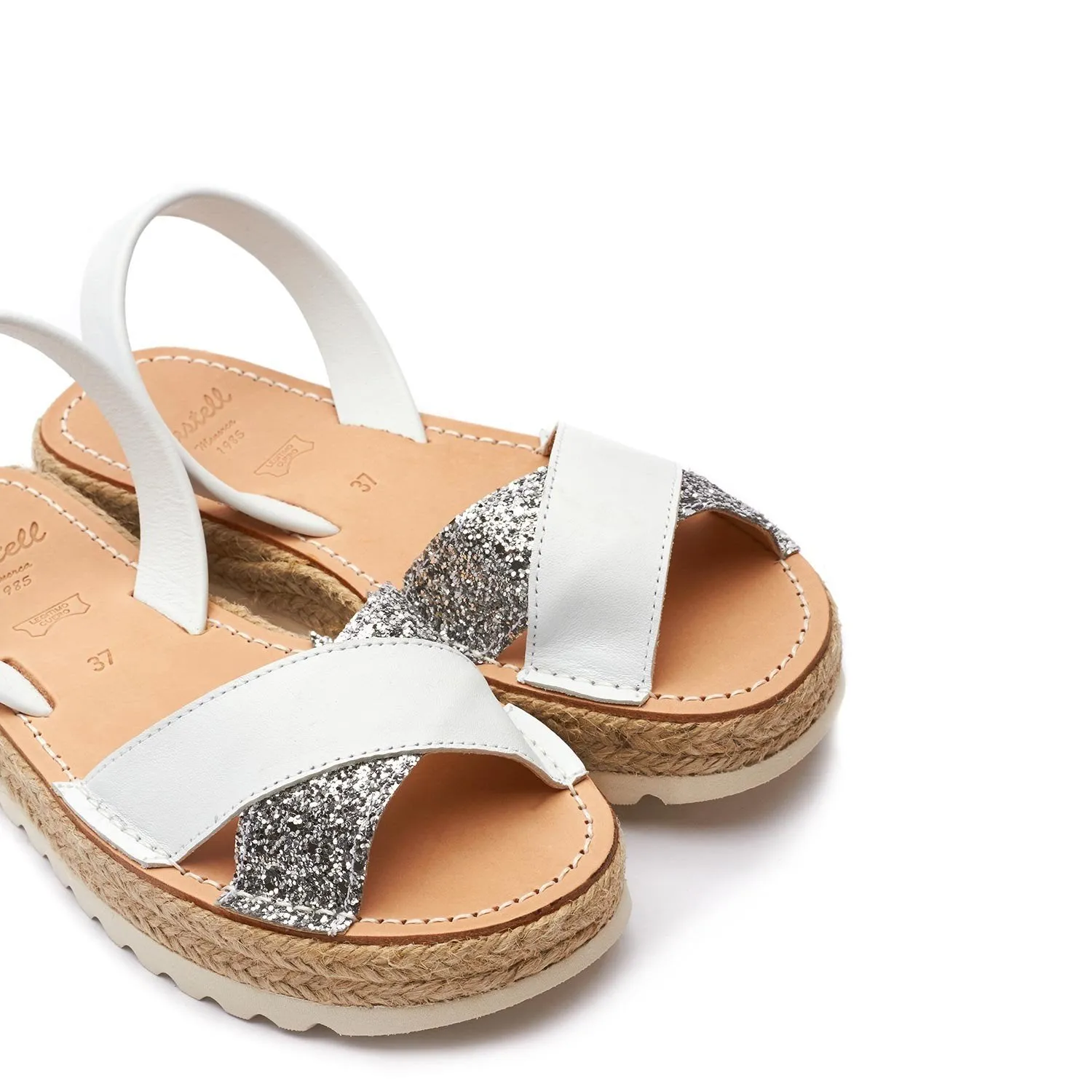 1989 DOBLE YUTE GLITTER BLANCO