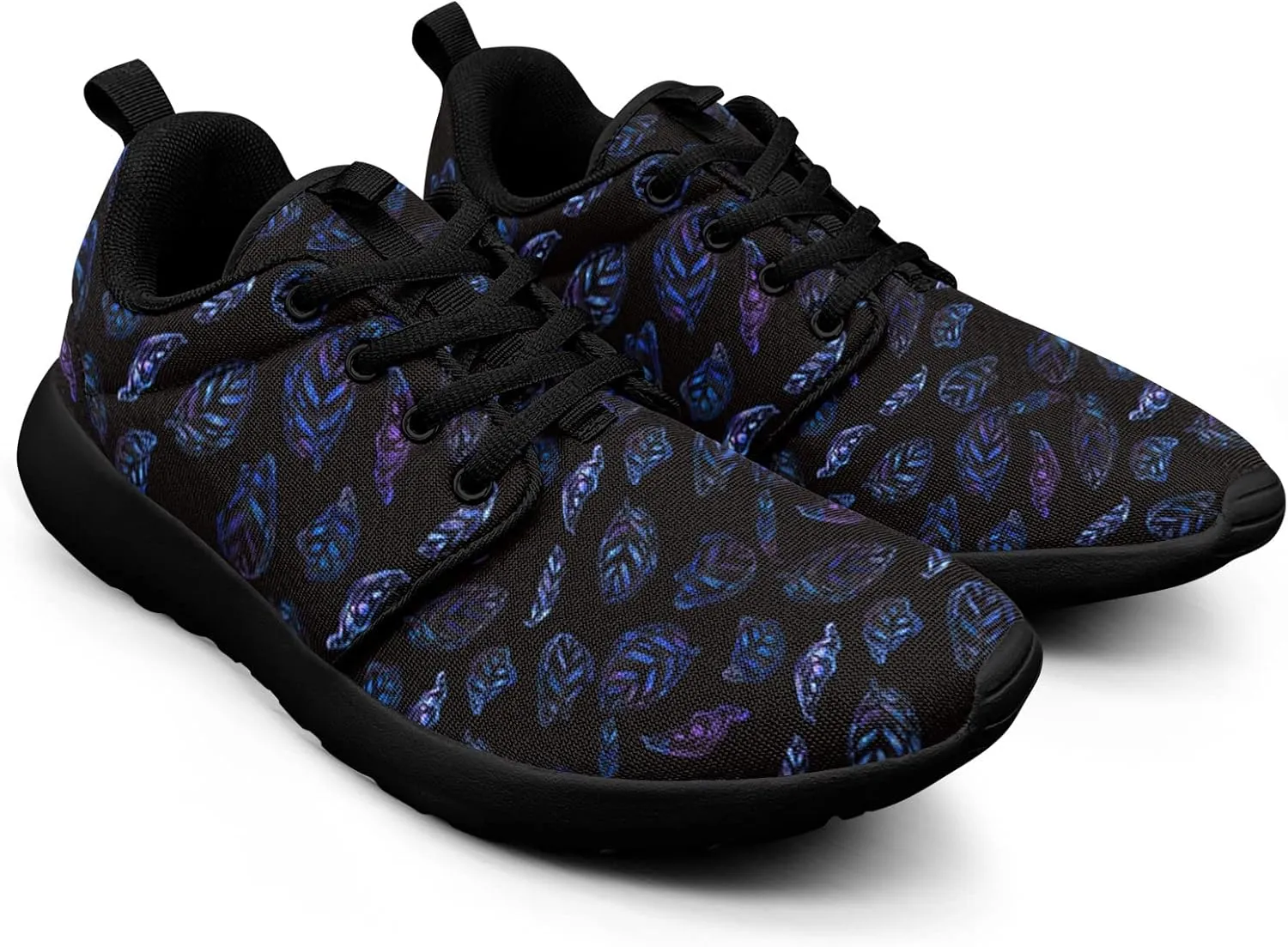 Abstract Floral Shoes for Women Walking Running Athletic Lightweight Shoes Comfortable Tennis Sports Sneaker Gifts