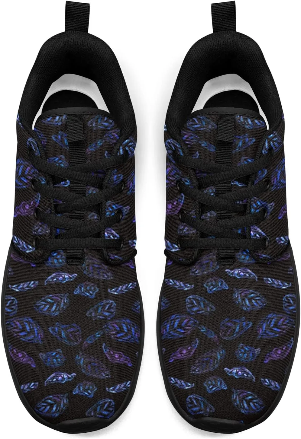 Abstract Floral Shoes for Women Walking Running Athletic Lightweight Shoes Comfortable Tennis Sports Sneaker Gifts