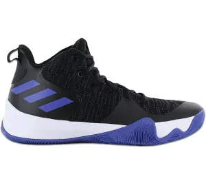 adidas Explosive Flash - Herren Basketball Schuhe Schwarz B43615
