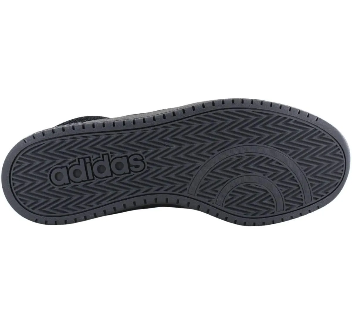 adidas Hoops 2.0 Mid - Herren Schuhe Sneakers Schwarz B44621