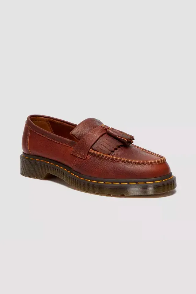 Adrian Yellow Stich Ambassador Leather Loafers