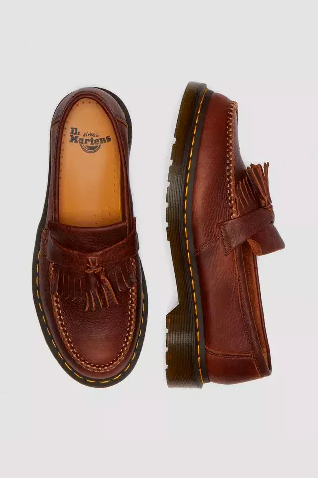 Adrian Yellow Stich Ambassador Leather Loafers