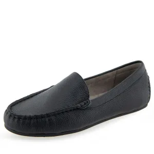 Aerosoles Women's Over Drive Loafer, Black Leather, 8