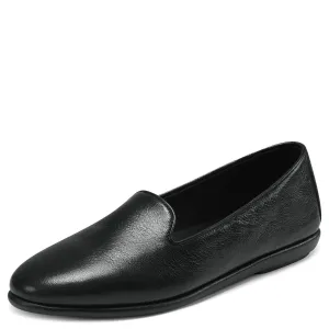 Aerosoles womens Over Drive Loafer, Black Leather, 9.5 US