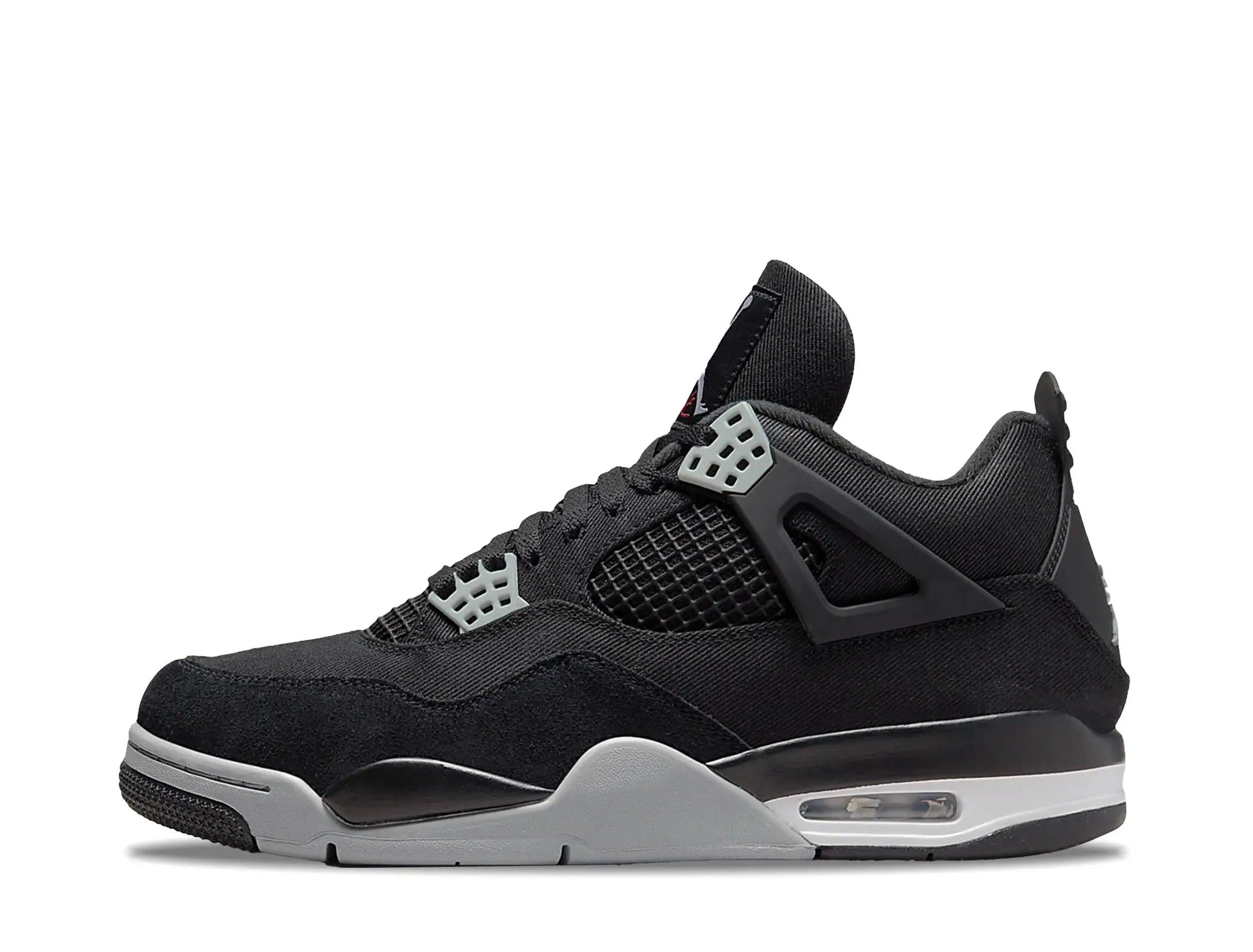 Air Jordan 4 Retro Black Canvas