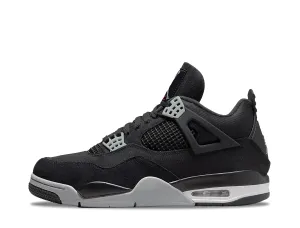Air Jordan 4 Retro Black Canvas