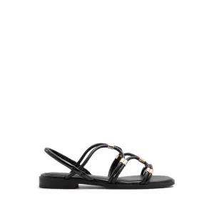 ALDO Bychan Women Strappy Flat Sandal - Black