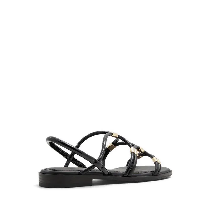ALDO Bychan Women Strappy Flat Sandal - Black