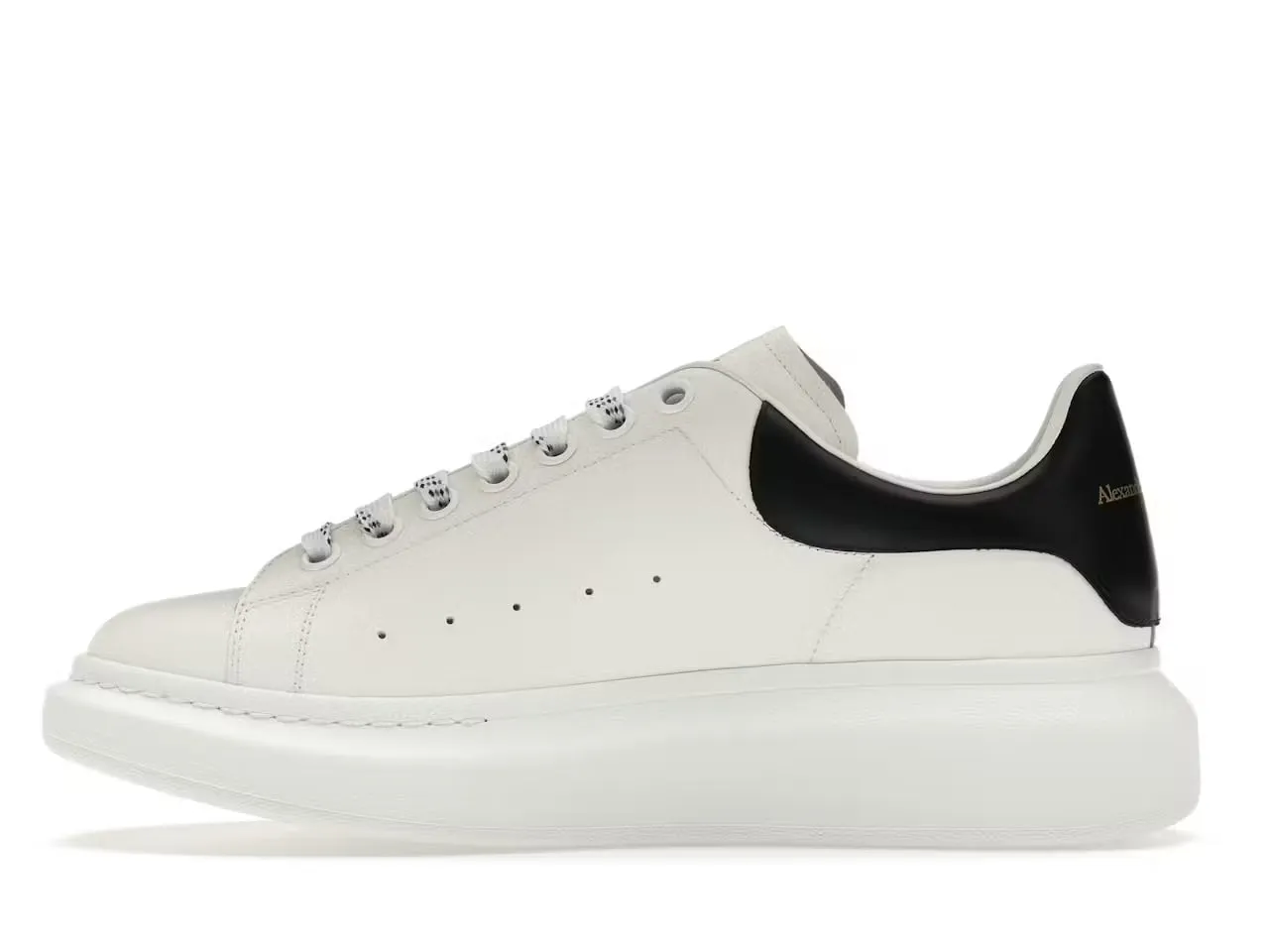 Alexander McQueen Oversized White Black