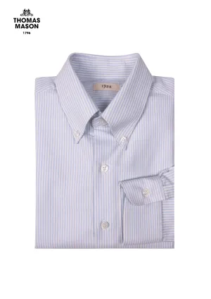 American Blue Pencil Stripe OCBD Shirt