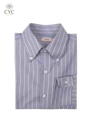 American Slate Chalk Stripe OCBD Shirt