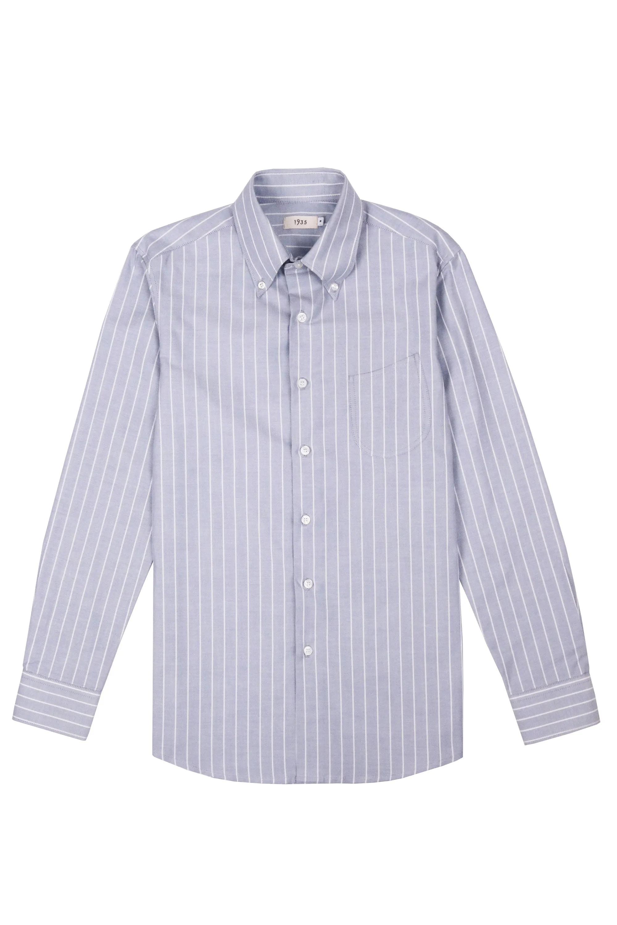 American Slate Chalk Stripe OCBD Shirt