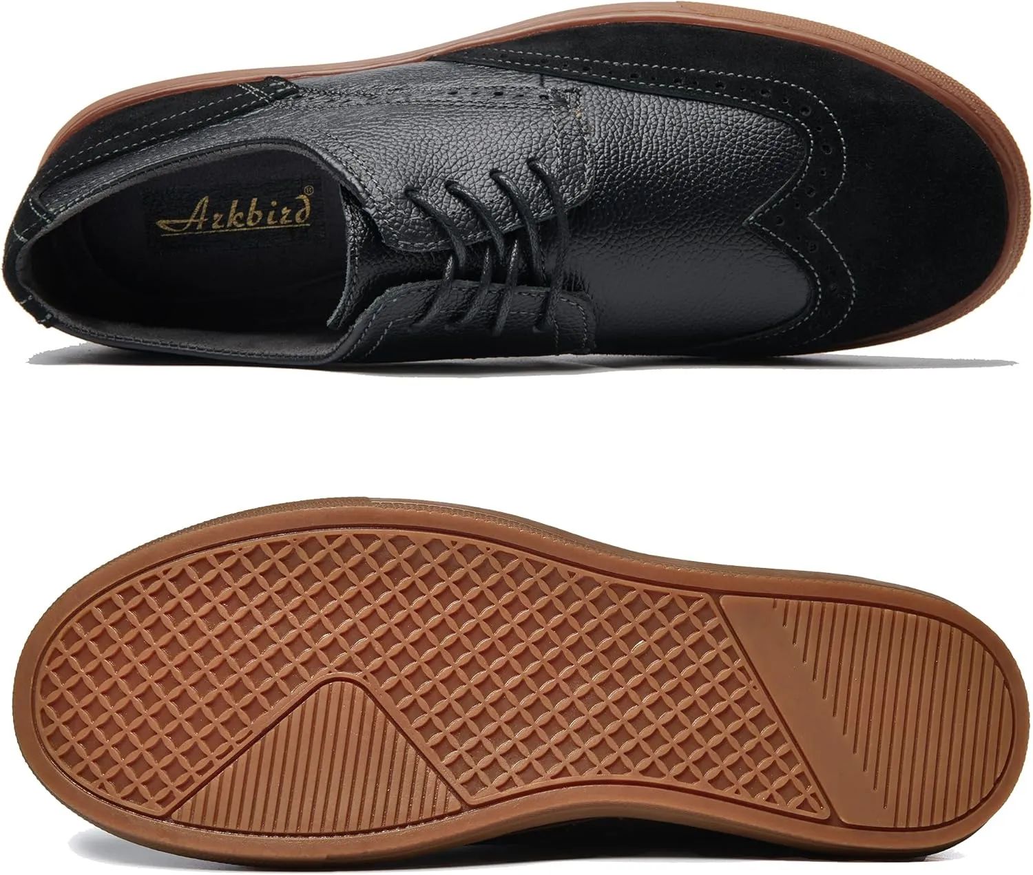 Arkbird Mens Fashion Sneakers Classic Casual Shoes Stylish Lace-up Oxford Shoes for Men