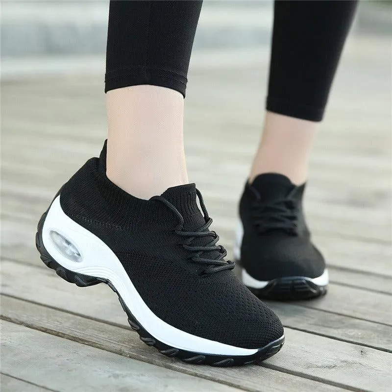 Atmungsaktive Mesh-Sneaker für Damen
