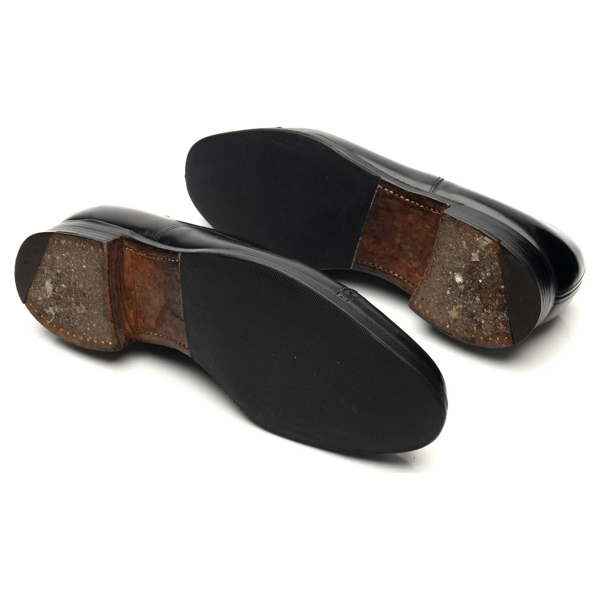 'Barcroft' Black Leather Oxford UK 6.5 F