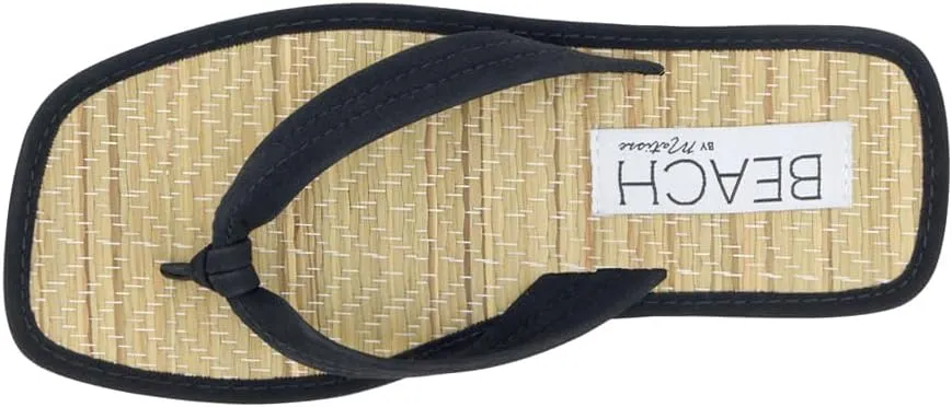 BEACH by Matisse Womens Vero Platform Flip Flop Casual Sandals Casual High Heel 3" & Up - Black
