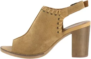 Bella Vita Womens Ora-Italy Peep Toe Casual Mule Sandals