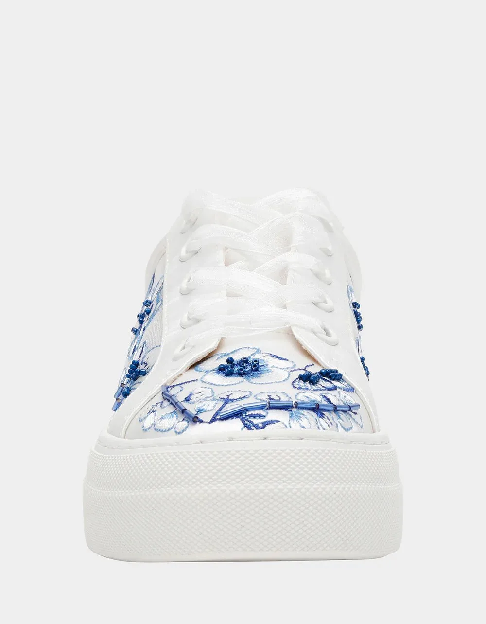 Betsey Johnson Nino Blue Floral Sneaker