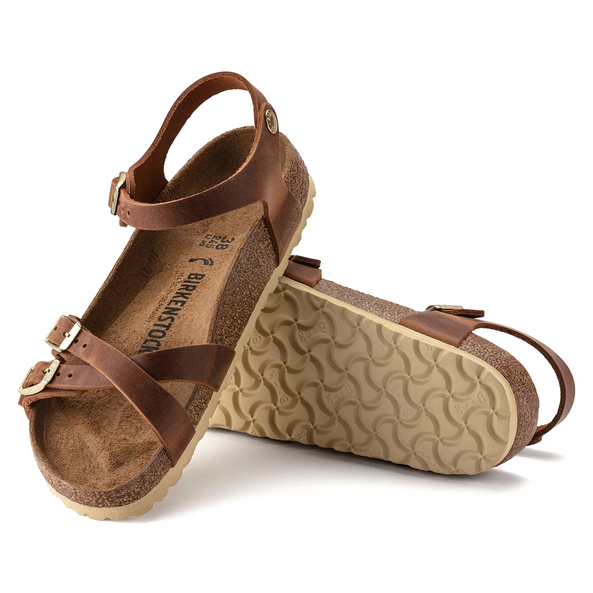 Birkenstock Kumba cognac oiled leather