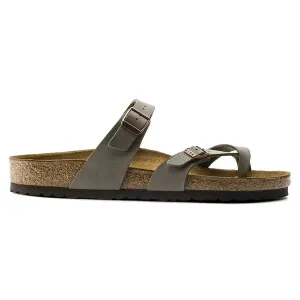 BIRKENSTOCK - MAYARI TOE-LOOP DOUBLE STRAP MULE - GREEN