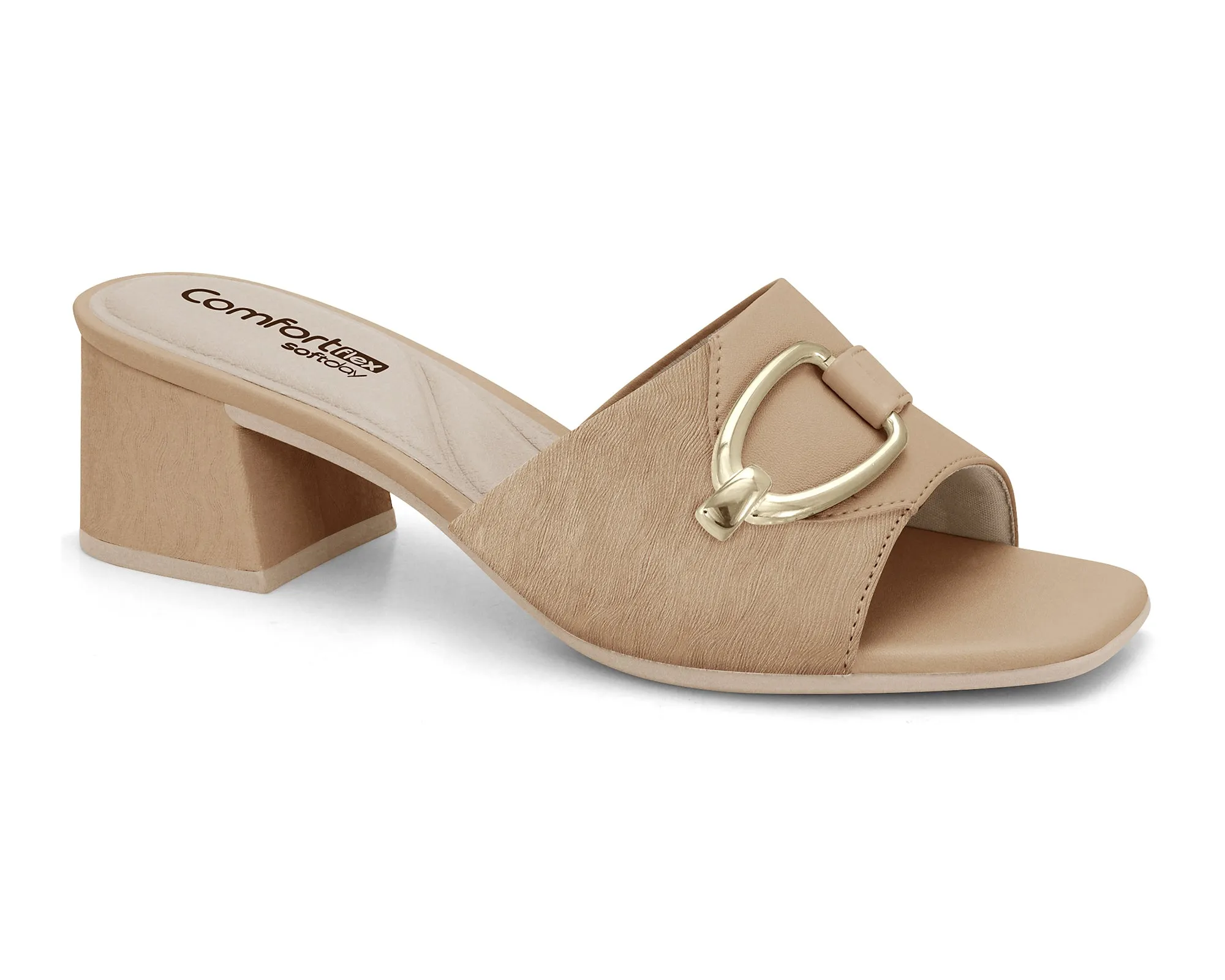 Block Heel Open Toe