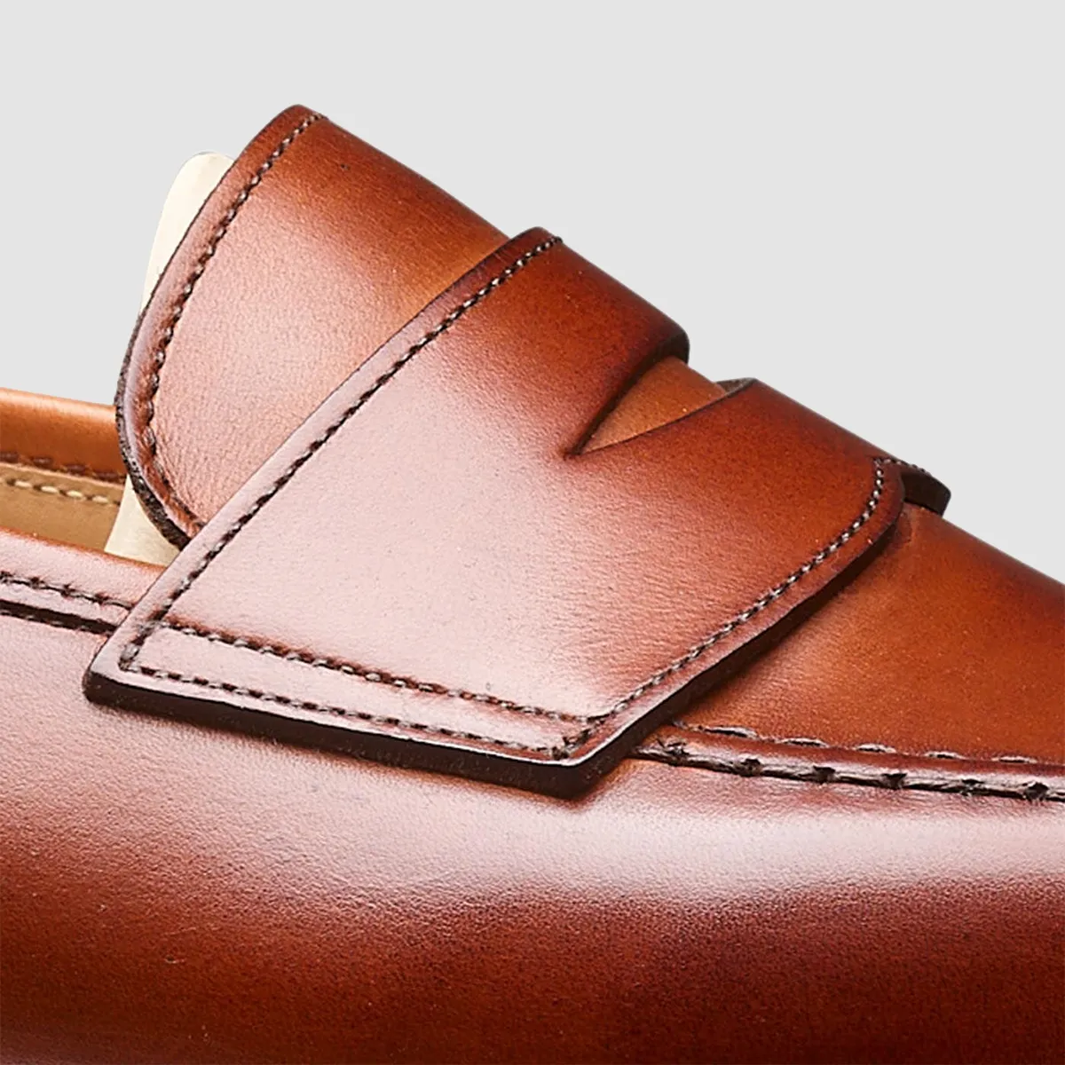 Boston, Chestnut Burnished Calf, City Sole