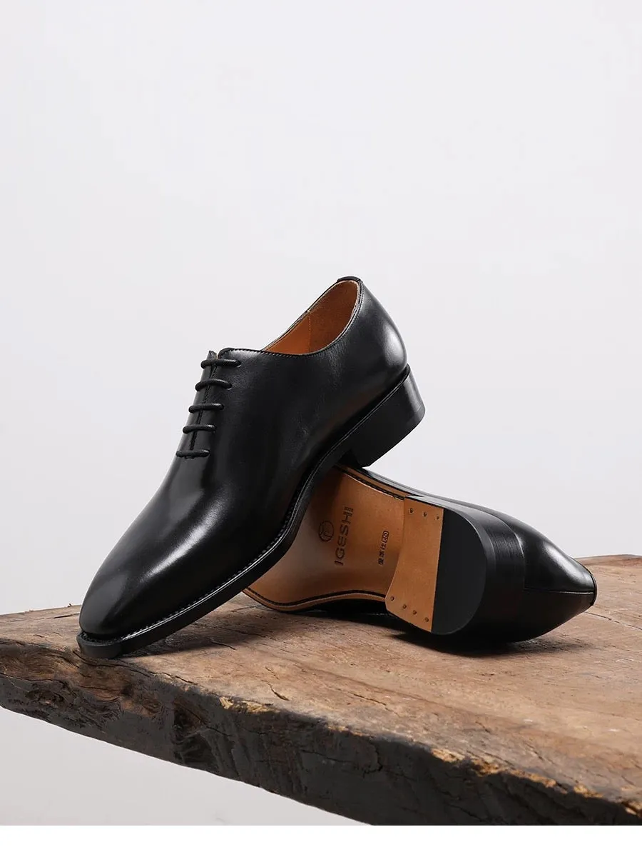 British Handmade Leather Oxford Shoes