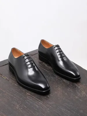 British Handmade Leather Oxford Shoes