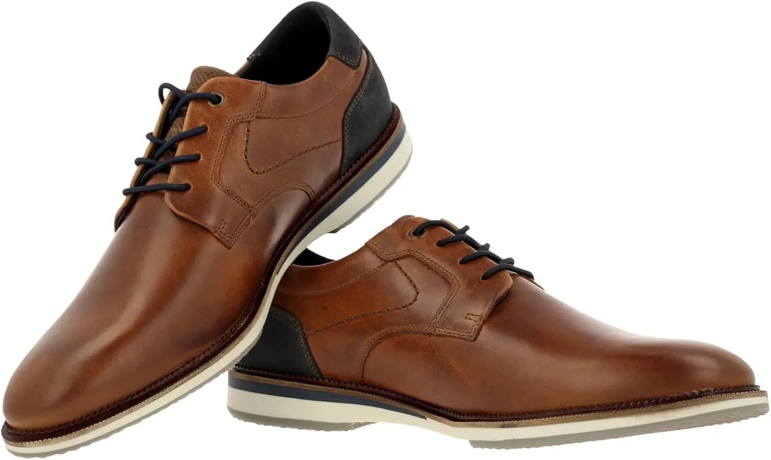 Bull Boxer Men's Classic Lace-up Half Shoe Oxford
