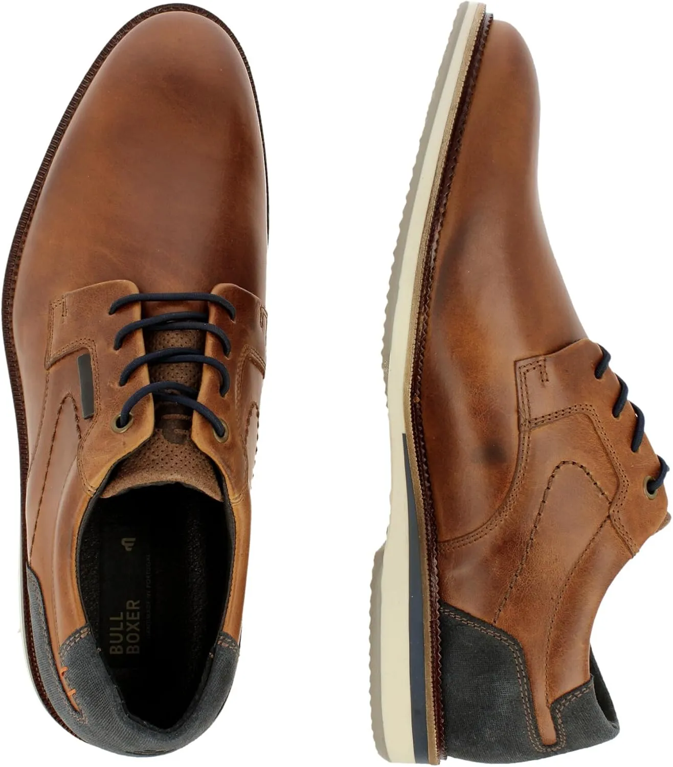 Bull Boxer Men's Classic Lace-up Half Shoe Oxford