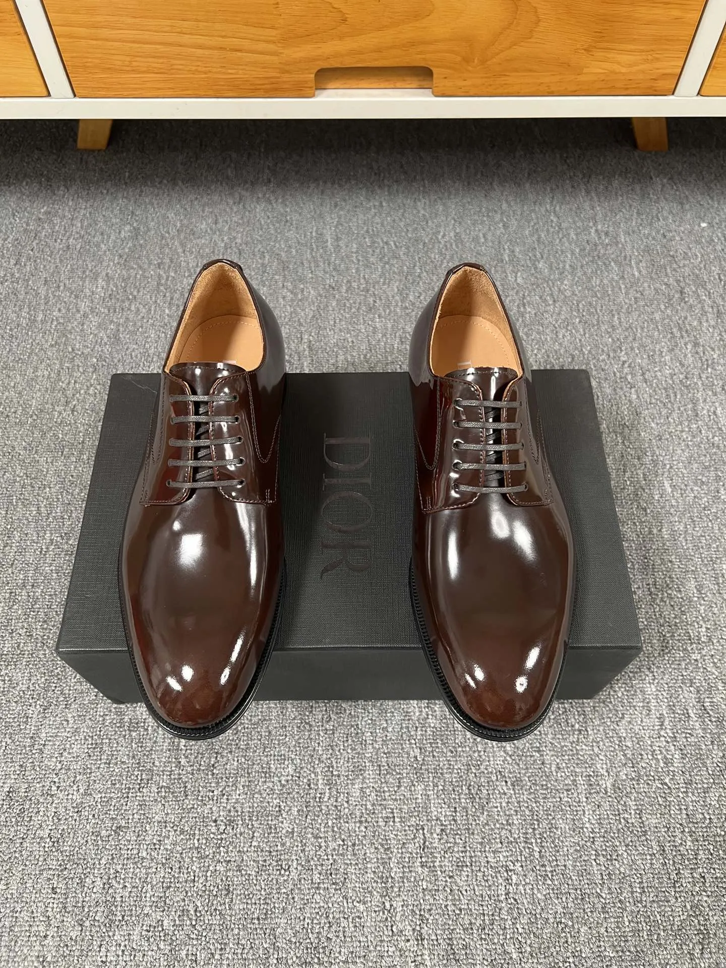 CD TIMELESS OXFORD SYRUP POLISHED CALFSKIN