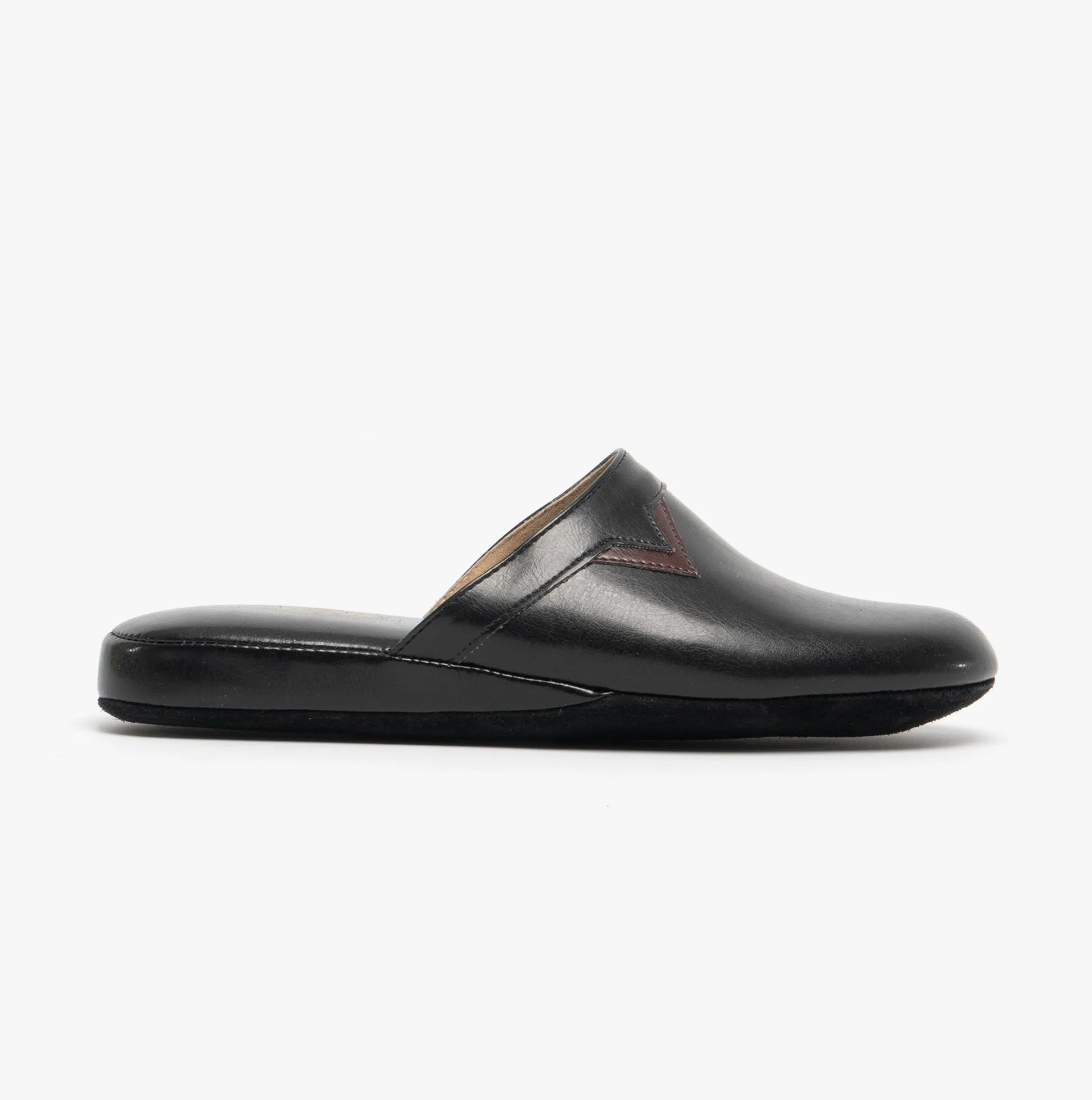 Chaleur PIERO Mens Mule Slippers Black