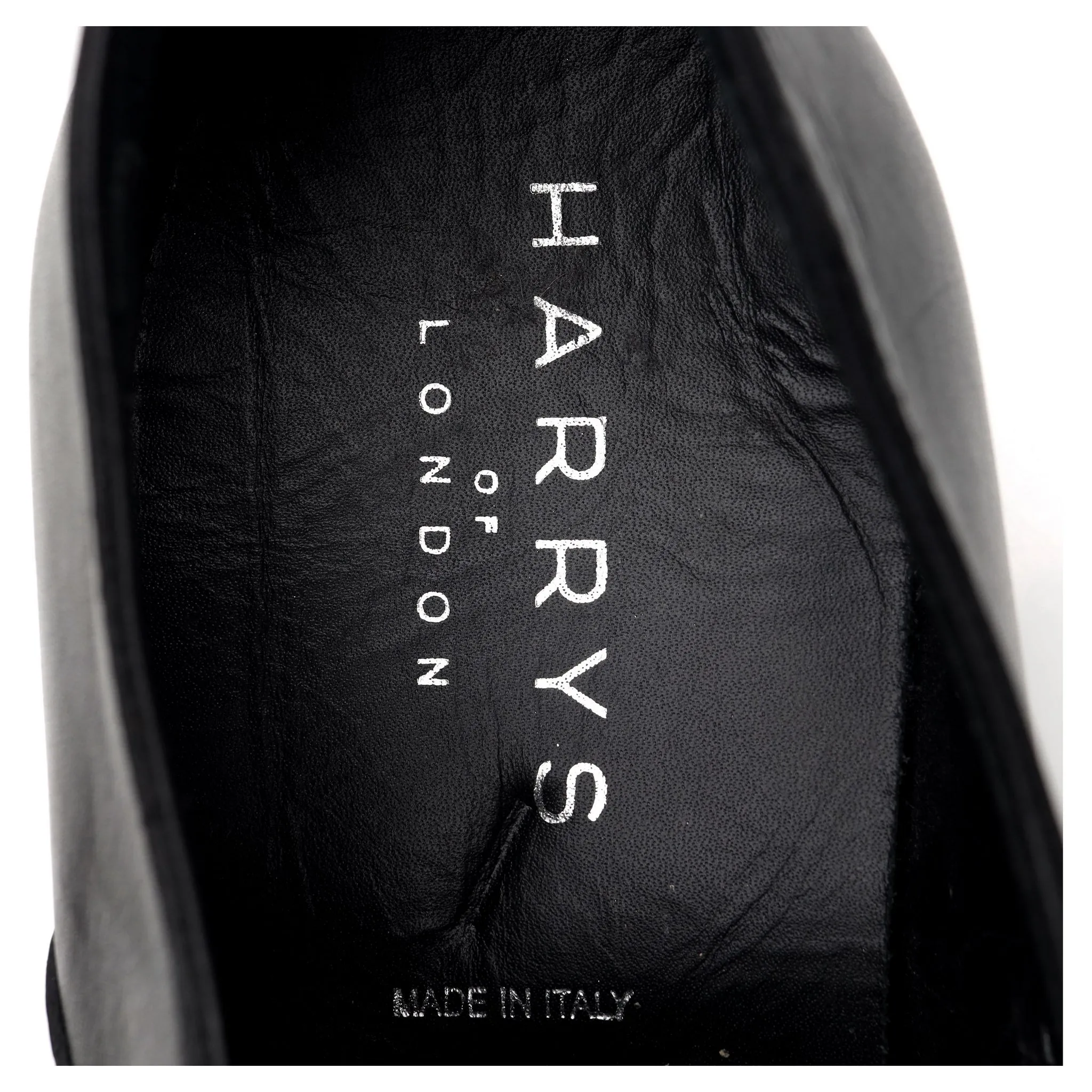 'Charles' Black Leather Oxford UK 12