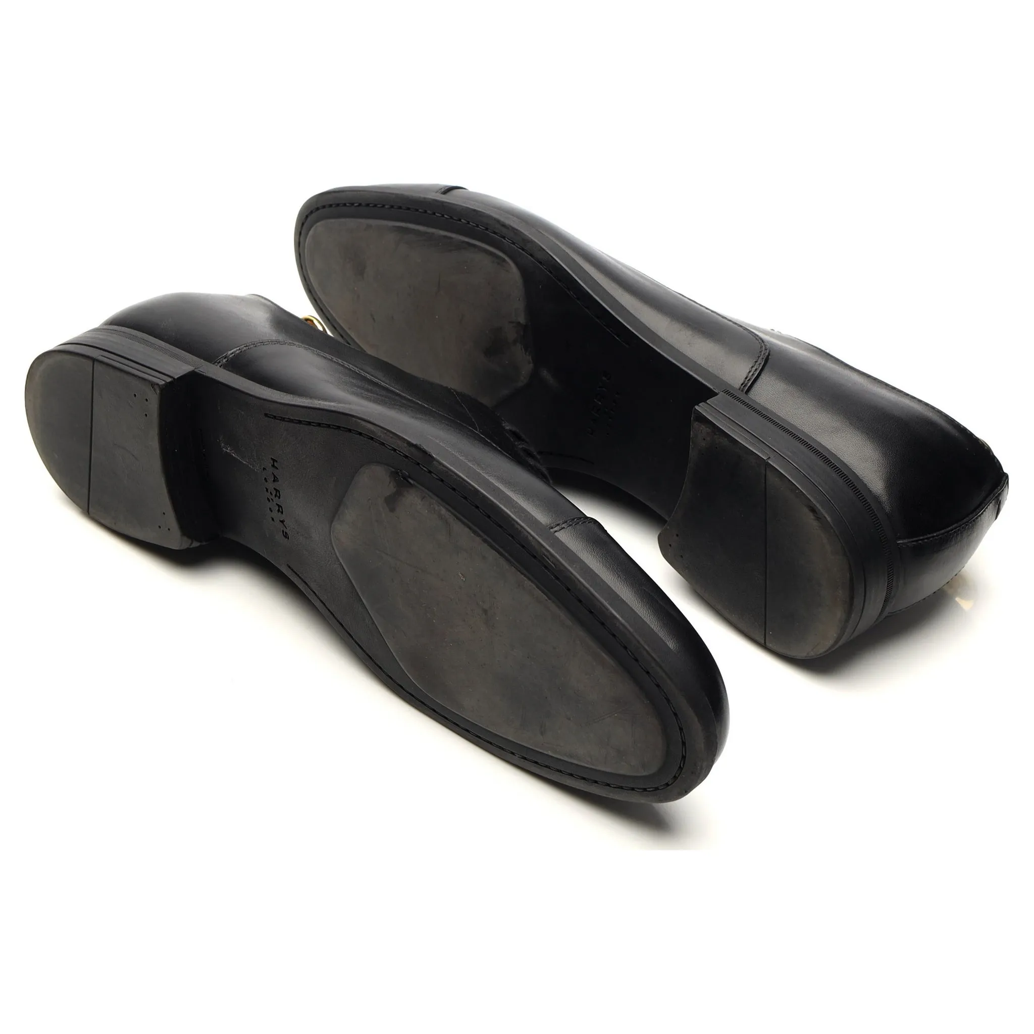 'Charles' Black Leather Oxford UK 12