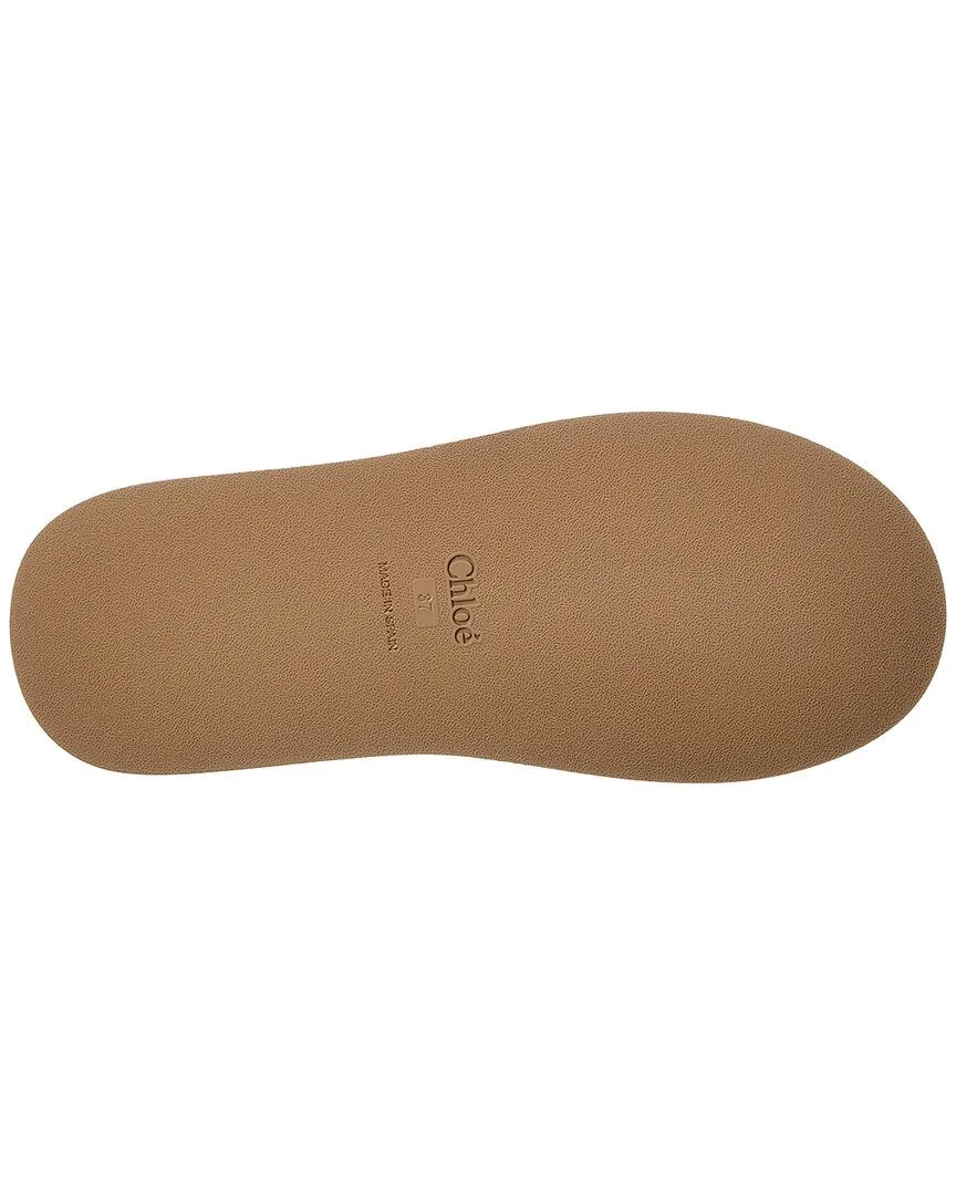 Chloé Mila Canvas Platform Sandal