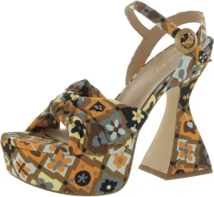 Circus NY by Sam Edelman Women's Audrea Platform Sandal Dk Bourbon 10 Medium