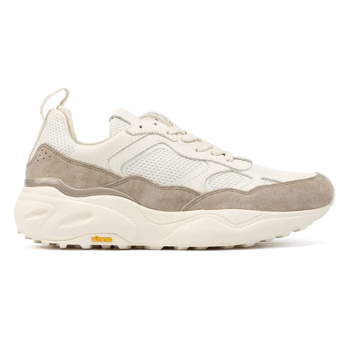 Clae Salazar Men's Off White Cashmere Trainers