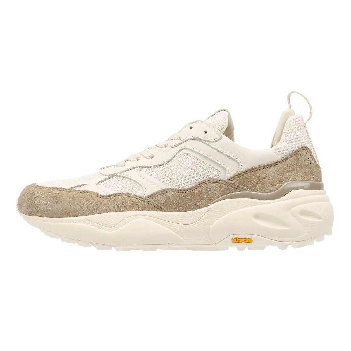 Clae Salazar Men's Off White Cashmere Trainers