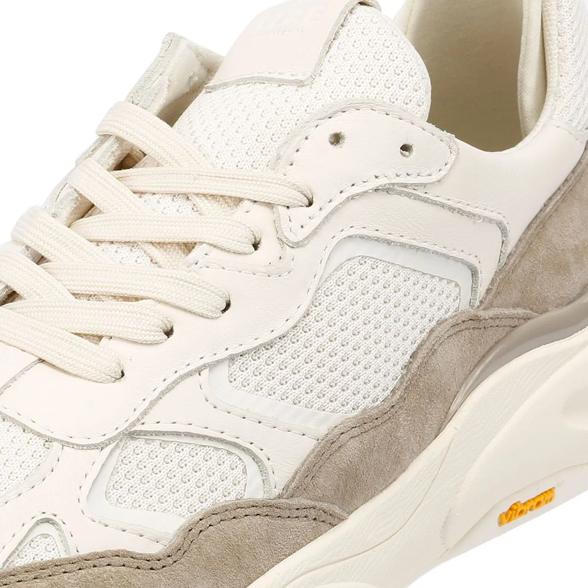 Clae Salazar Men's Off White Cashmere Trainers