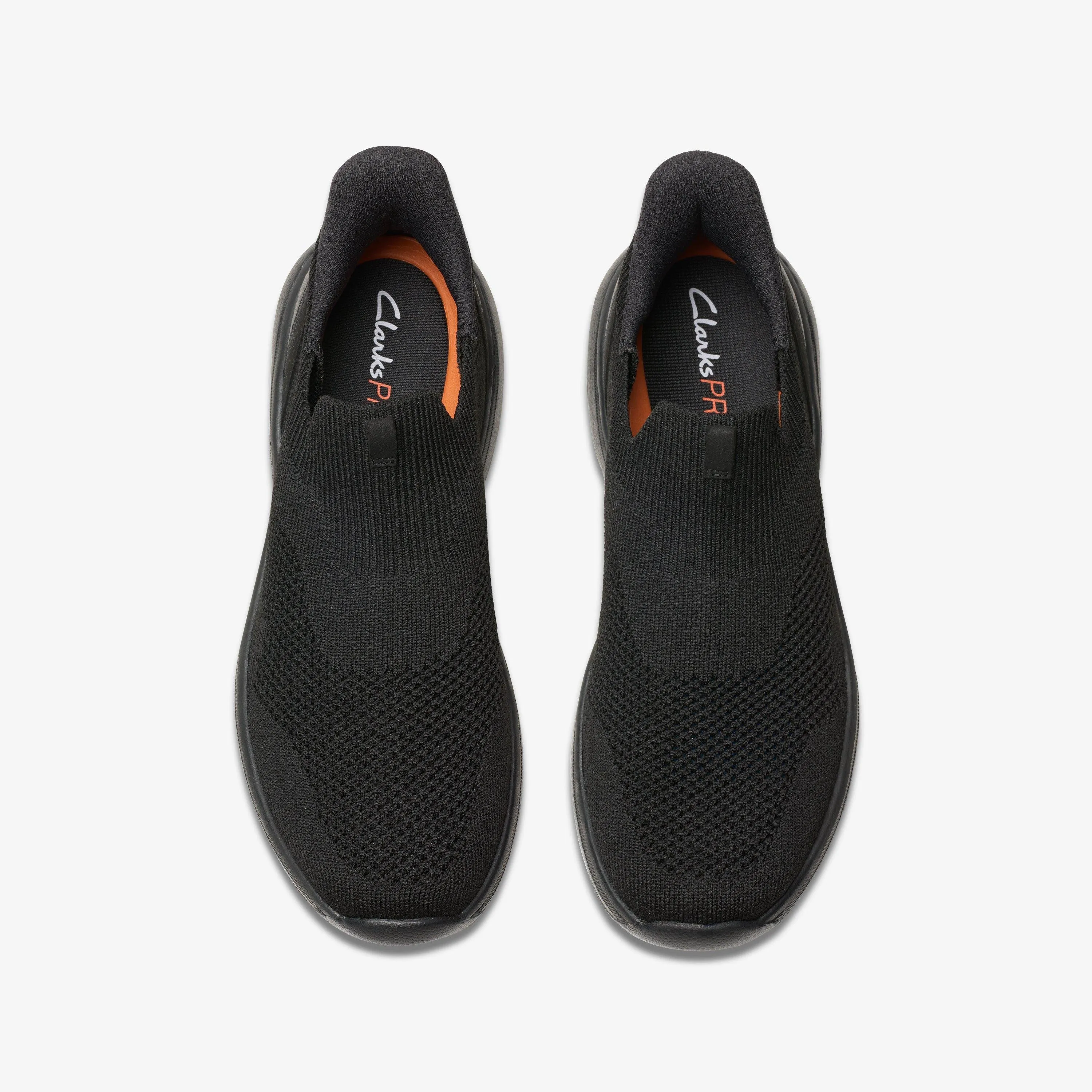 Clarks Men's ClarksPro Free Black Knit 26181625