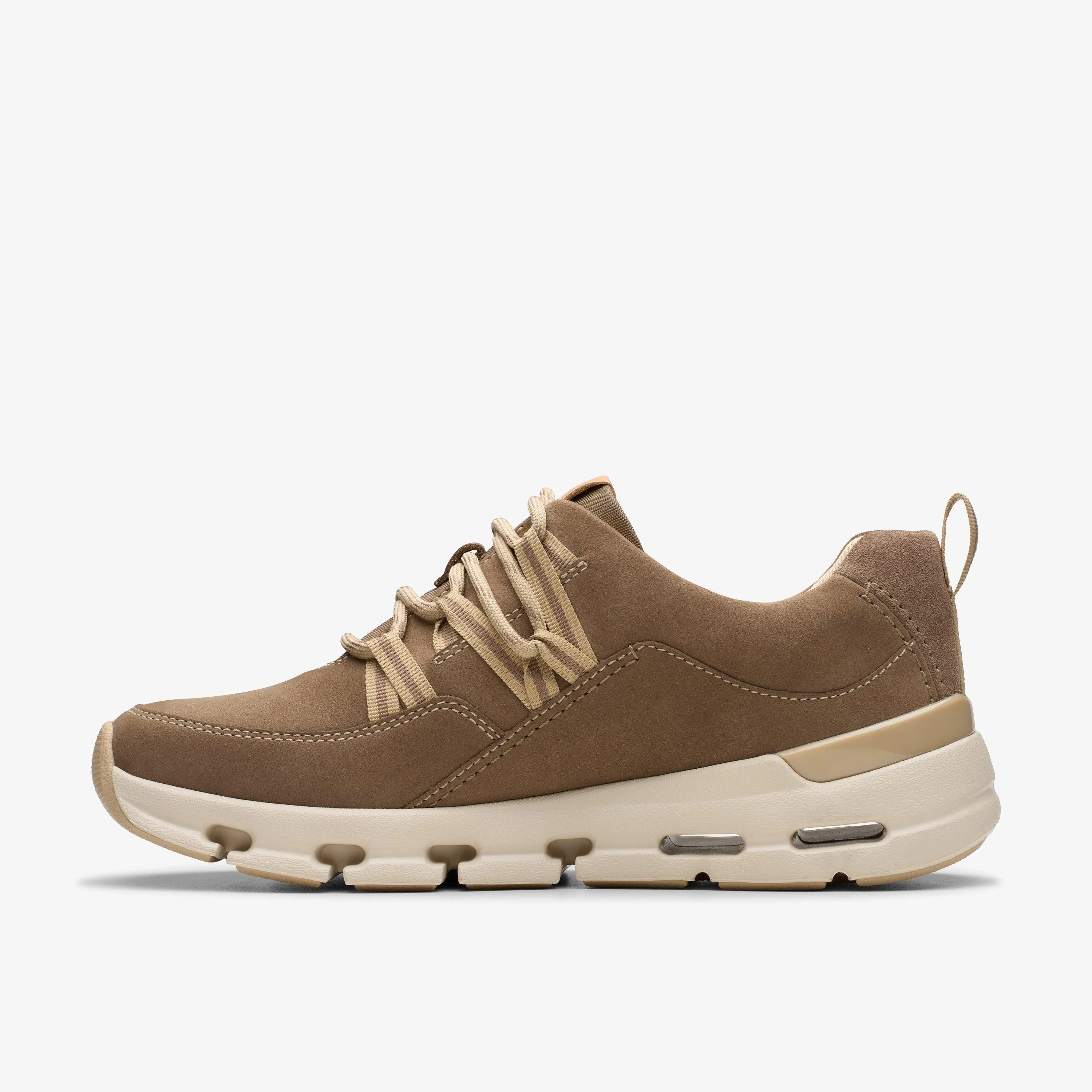 Clarks Women's NatureX Tie WP Nubuck