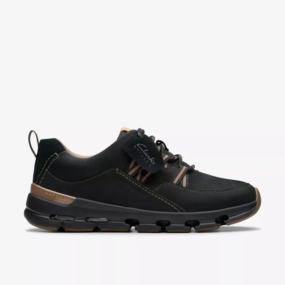 Clarks Women's NatureX Tie WP Nubuck
