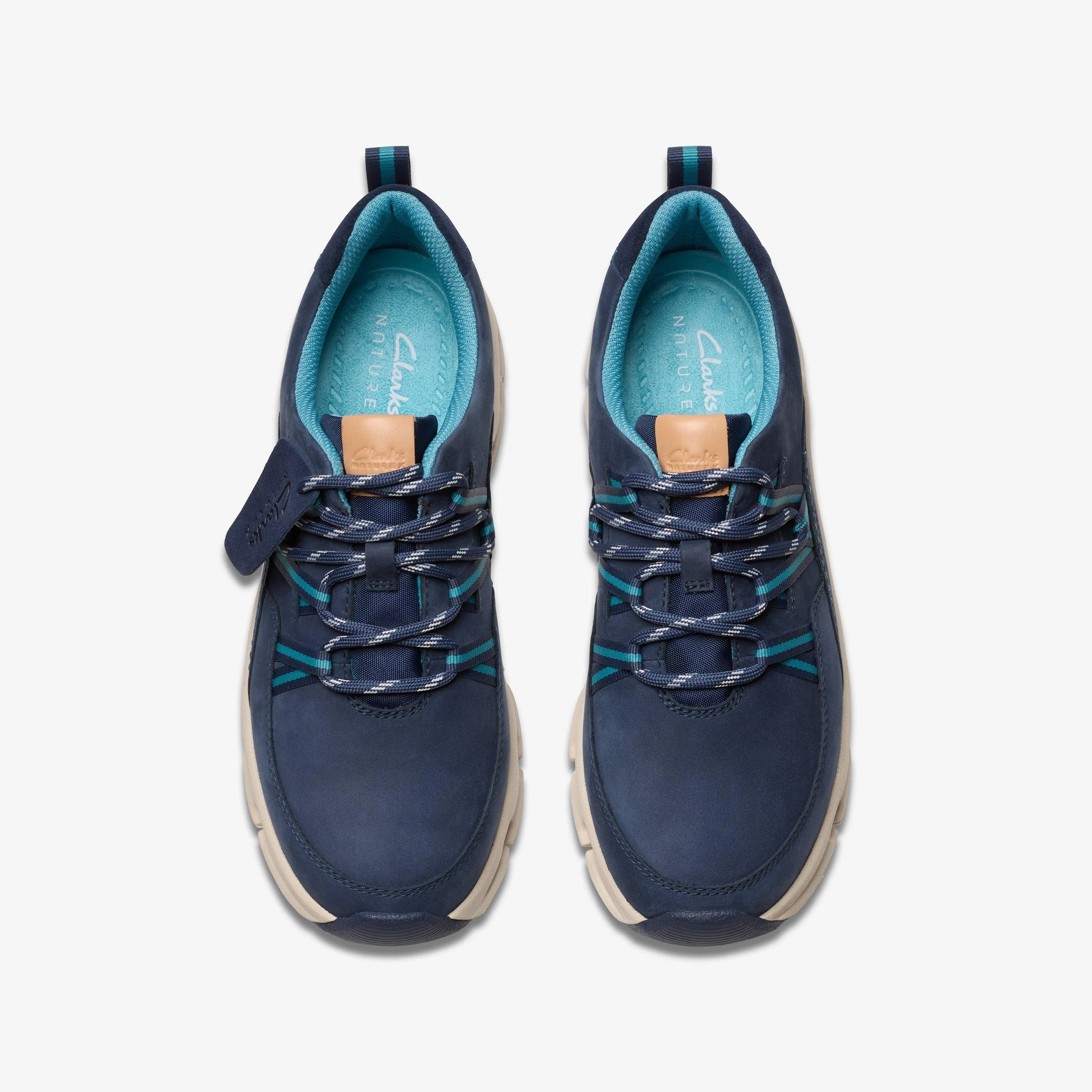 Clarks Women's NatureX Tie WP Nubuck