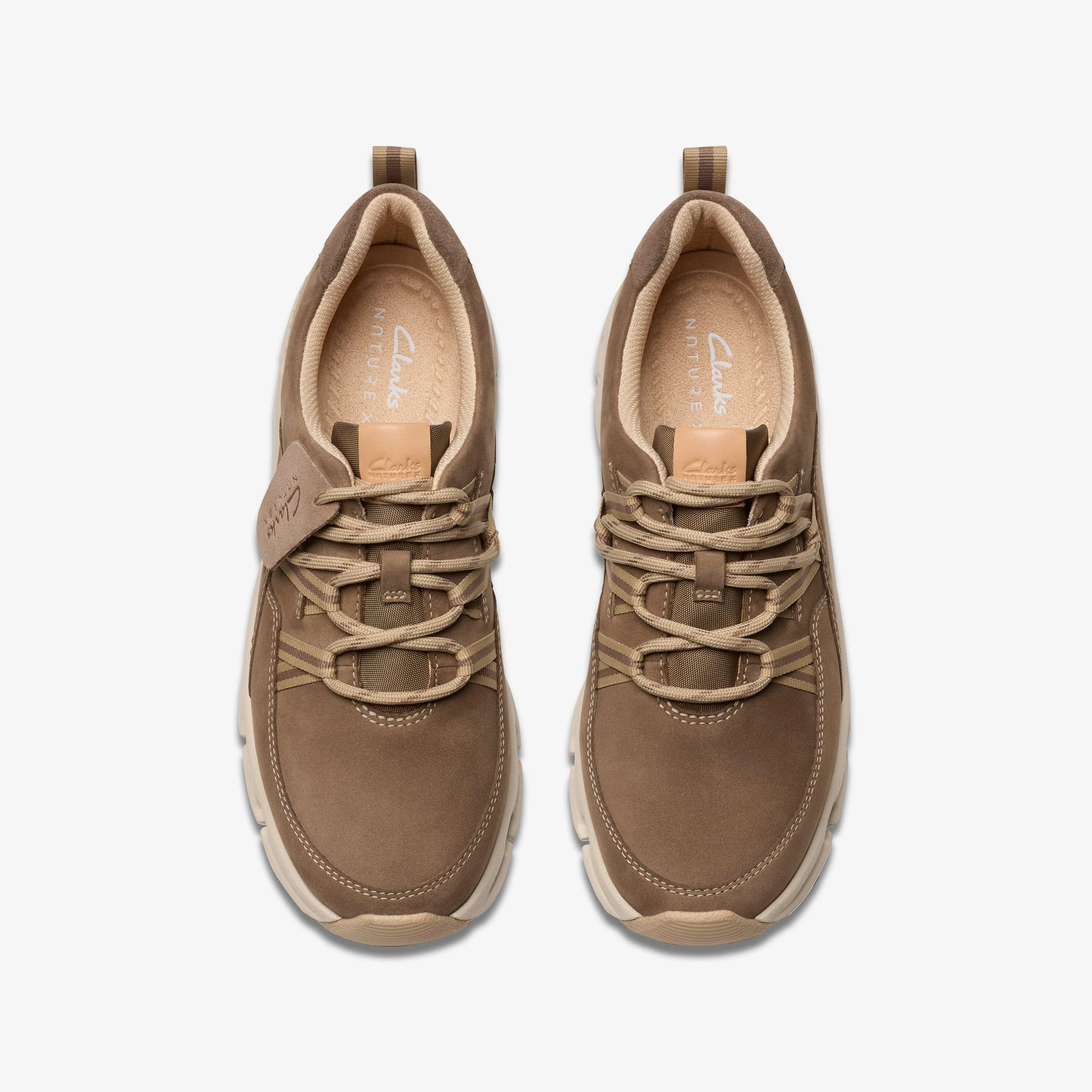 Clarks Women's NatureX Tie WP Nubuck