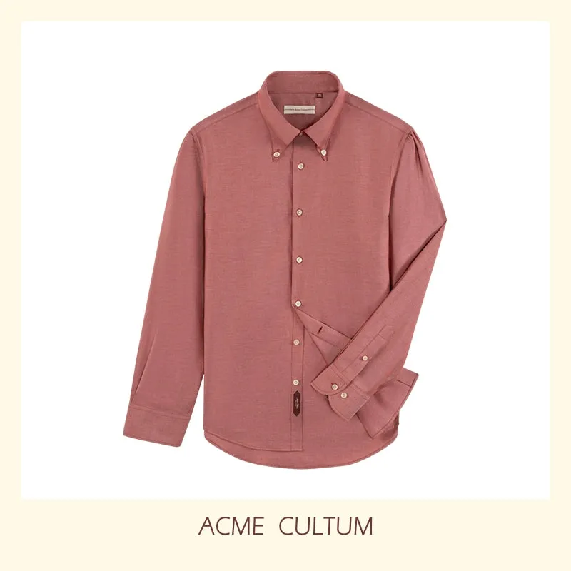 Color-Shifted Cotton Oxford Shirt