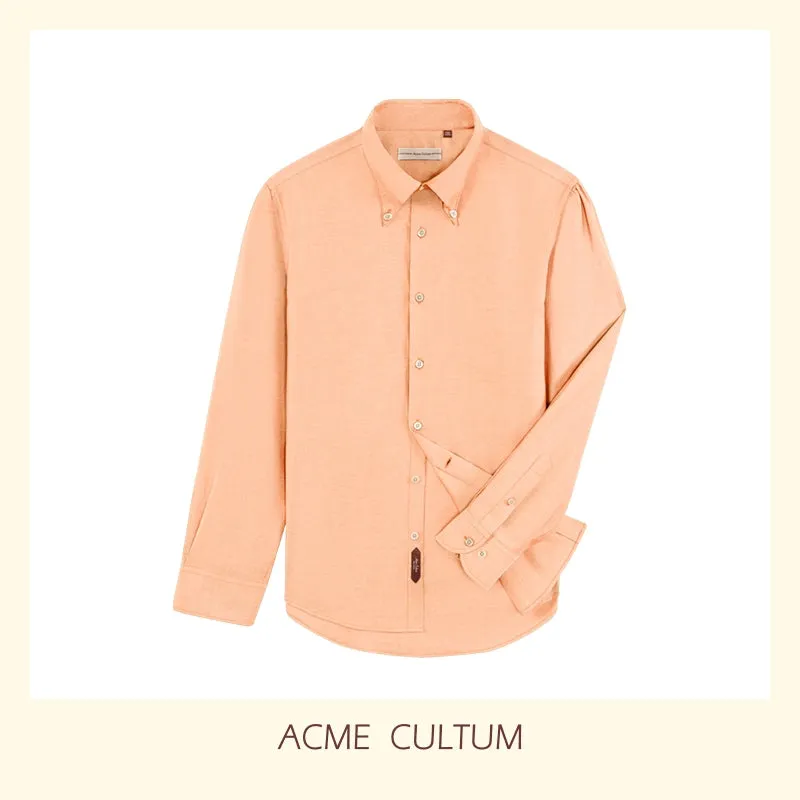 Color-Shifted Cotton Oxford Shirt