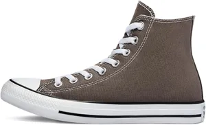 Converse Chuck Taylor All Star Canvas High Top Sneaker, Charcoal, 11 M US