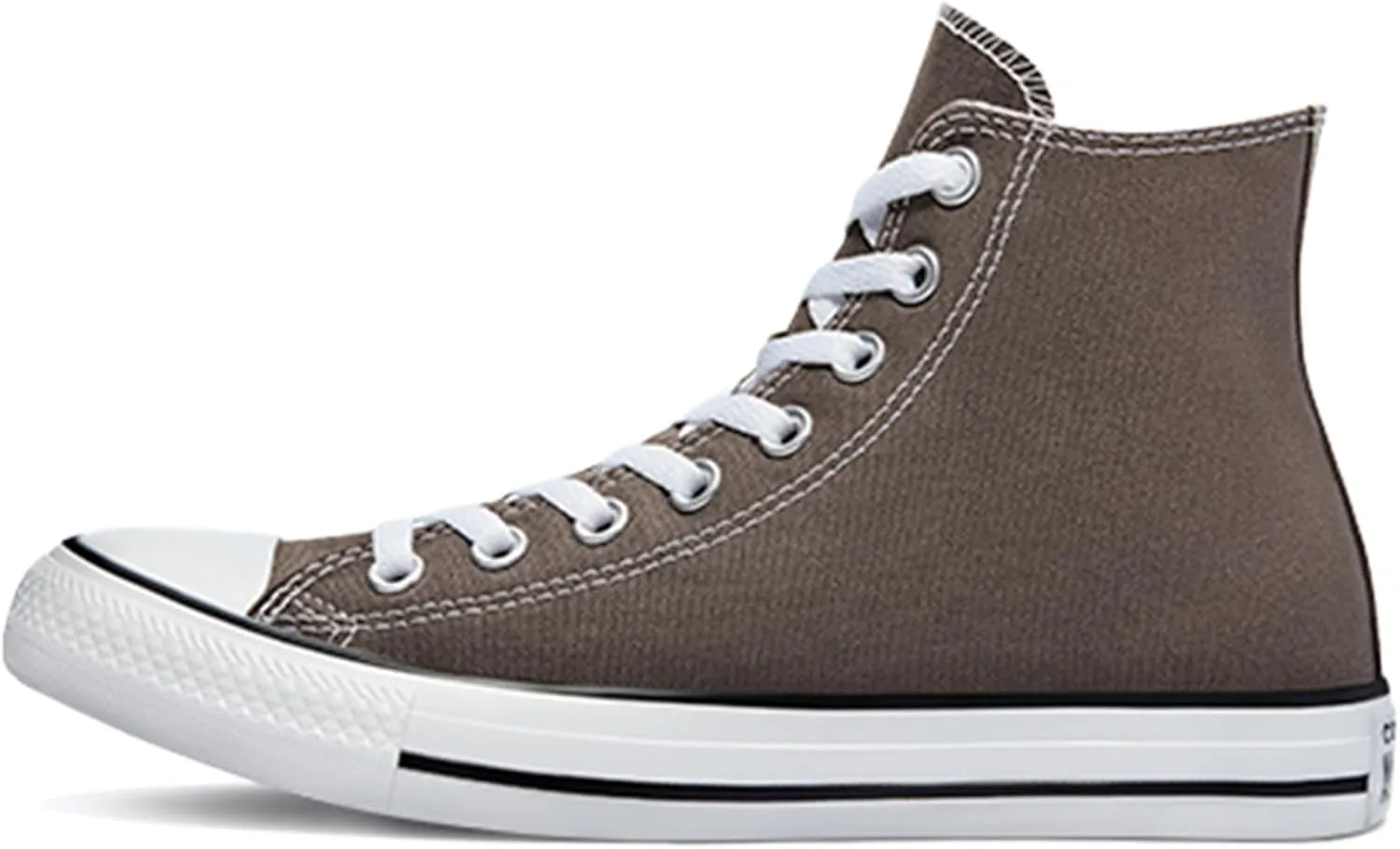 Converse Chuck Taylor All Star Canvas High Top Sneaker, Charcoal, 11 M US